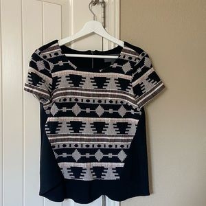 Beautiful jacquard Anthropologie top